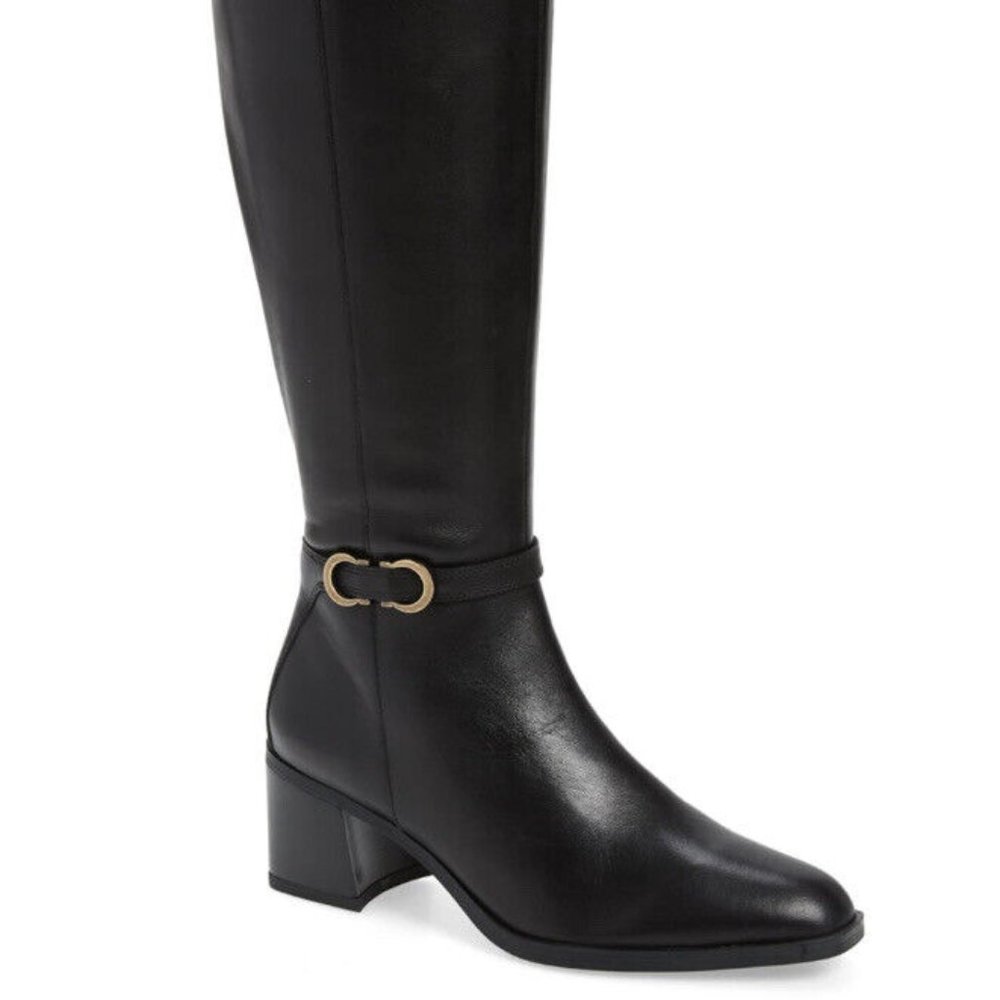 Naturalizer Sterling Knee High Black Boot